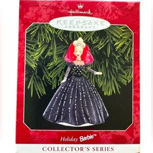 Hallmark Keepsake Christmas Ornament Holiday Barbie Collector's Series 1998 #6